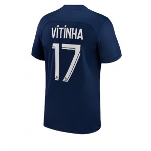 Paris Saint-Germain Vitinha Ferreira #17 Hemmatröja 2022-23 Korta ärmar